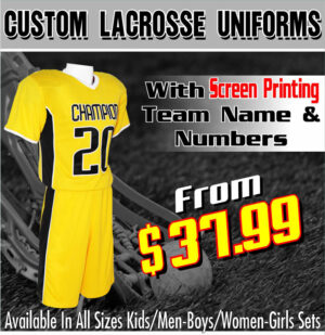 Lacrosse uniform - Screen printing