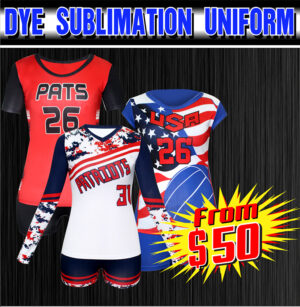 VOLLEYBALL UNIFORM - DYE SUBLIMATED