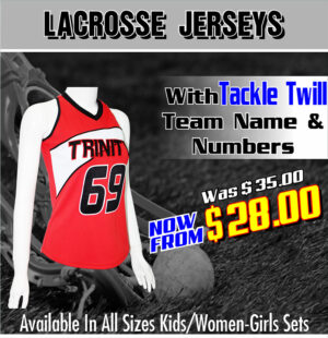LACROSSE JERSEY - TACKLE TWILL (FEMALE)
