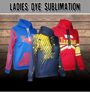 Ladies hoodies - Dye sublimated