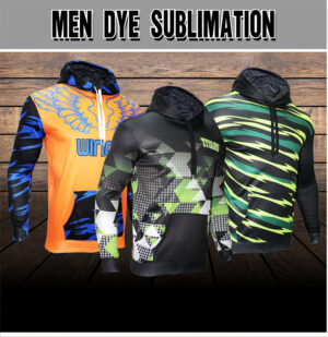 Men hoodies - Dye sublimated