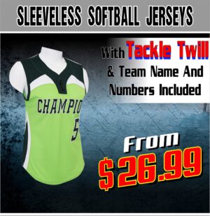 SLEEVELESS Softball jersey - Tackle twill